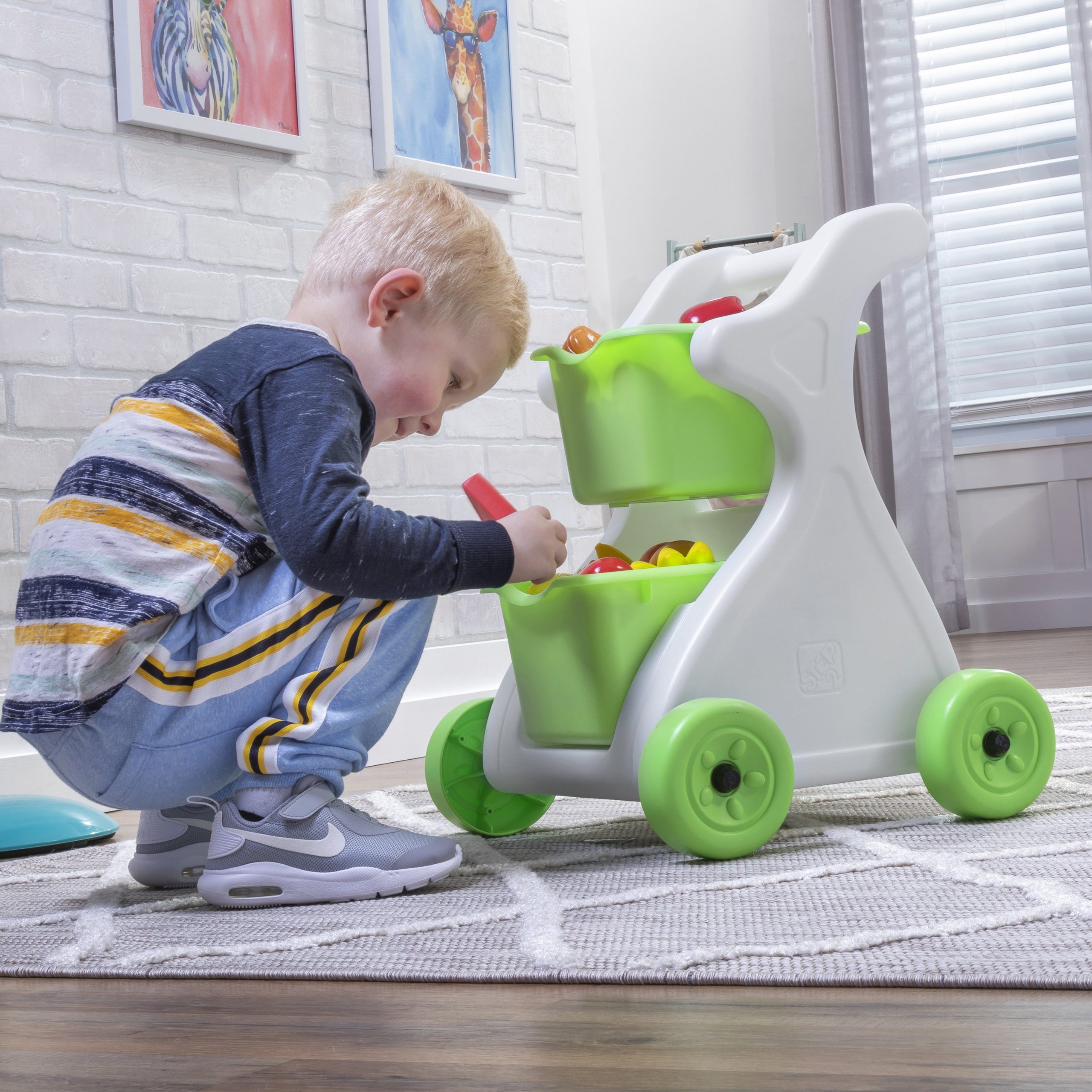 Carrito De Compras 2 Niveles - Imagen 3