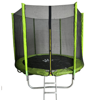 Trampolín de 2.40m verde