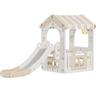 Casita de ensueño con tobogan
