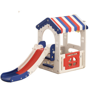 Casita de ensueño con tobogan